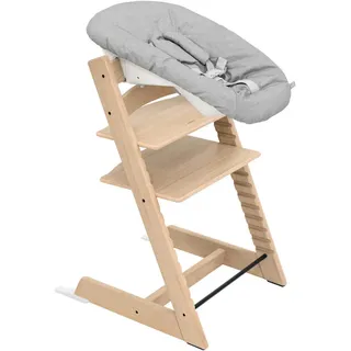 Stokke Hochstuhl-Set , Naturfarben , Holz , Buche , 87x65x46 cm , Fußstütze verstellbar, Sitzfläche verstellbar, höhenverstellbar, Bezug abnehmbar, Bezug waschbar , Babymöbel & Kindermöbel, Babyzimmer, Hochstühle