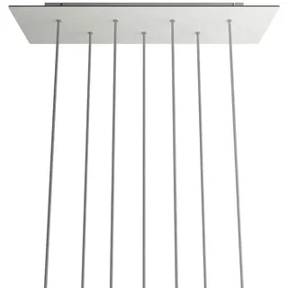 Creative Cables Krovbore7f102 Xxl Rose-one Rectangular Matte White Rose Kit - Multicolor - 675 x 225 mm