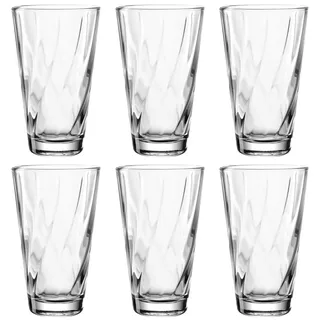 LEONARDO Twist Longdrinkglas 0,3 l 6er-Set