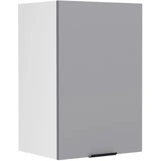 Hängeschrank VCM "Küchenschrank B. 40 cm Hängeschrank Küche Fasola", schwarz (weiß, anthrazit), B:40cm T:31cm, Obermaterial: 100% Holz Wood., Schränke, Hängeschrank