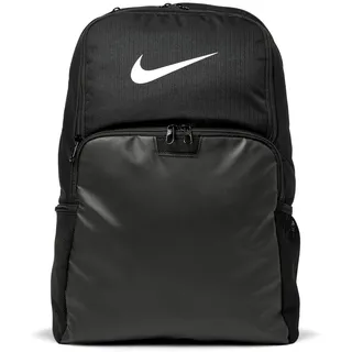 Nike Backpack Brasilia 9.5 Trainingsrucksack (Größe Xl, 30 L), Black/Black/White, DM3975-010, MISC