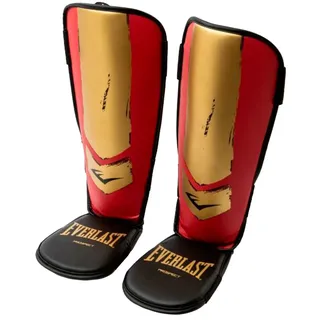 Everlast Prospect Schienbeinschoner Für Jugendliche - Red / Gold - L-XL
