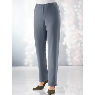 Thermohose CLASSIC BASICS, Damen, Gr. 56, Normalgrößen, grau, 100% Polyester, unifarben, lang, Hosen Thermohose