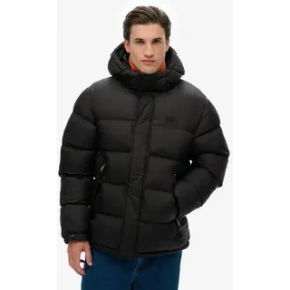 Superdry für Herren. M5012250A Tech Padded Jacket schwarz (M), Lässig, Nylon