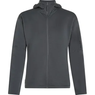 Icebreaker W Mer 360 Realfleece Elem Long Sleeve Z Hood obsidian (0A1) L