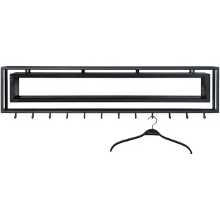 Spinder Garderobenleiste 120 cm Schwarz