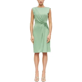 s.Oliver Jerseykleid in Wickel-Optik mit Knotendetail