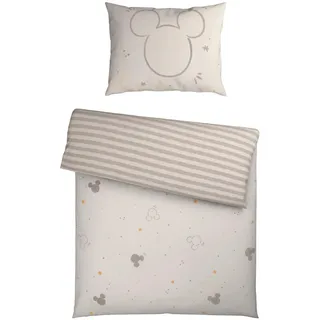 Disney Jugendbettwäsche , Anthrazit , Textil , Maus , 140x200 cm , pflegeleicht, atmungsaktiv, bügelleicht , Heimtextilien, Bettwäsche & Leintücher, Kinderbettwäsche