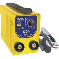 Lichtbogenschweißgerät 120 Ampere GYS Inverter Einphasenschweißgerät GYSARC 120 Schweißnähte bis 3,2 mm