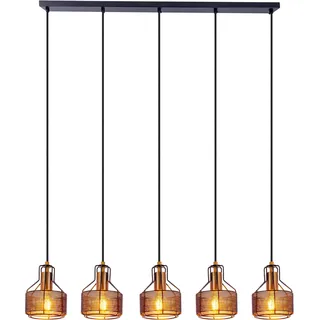 NÄVE Foro 1-flg. 13,5 x 132 cm schwarz/gold