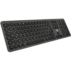 BlueElement Keyboard für Mac – Bluetooth-Tastatur für Mac, kabellos, wiederaufladbar, ultradünnes Design aus Aluminium, leise, 90 Stunden Laufzeit, für Mac & iPad – AZERTY – 2024