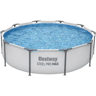 BESTWAY Steel Pro Max Frame Pool 305 x 76 cm inkl. Reparaturset