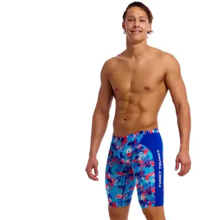 Funky Trunks Fts003m72252 Training Jammer - Messy Messy Messy - AUS 34