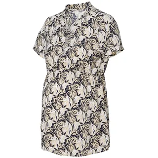 Blouse Nursing Short Sleeve Allover Print