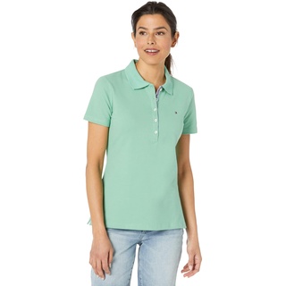 Tommy Hilfiger Klassisches Damen-Poloshirt (Standard- und Übergröße), Light Mint, Groß