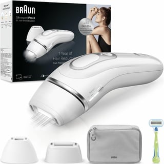 Braun Silk-expert Pro 3 PL3122 IPL Silk expert Haarentfernung Weiß/Silber