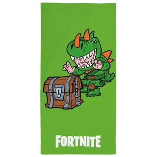 Rcznik Fortnite 140 x 70 cm z licencj, 100% bawena wysokiej jakoci - Grün