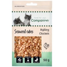 Companion Cat Chicken Seaweed Cubes 50g