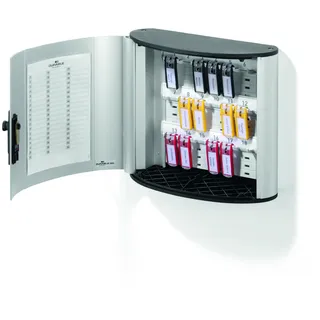 Durable Schlüsselkasten Key Box Code 18 28 x 28 x 6 cm Silber
