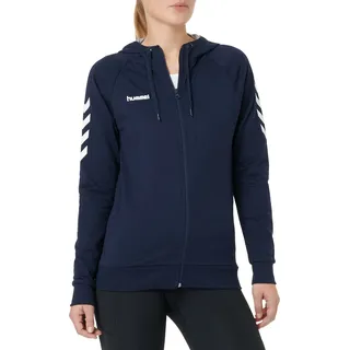 hummel GO Baumwoll Kapuzenjacke Damen india ink XS