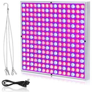 NAIZY 45W Pflanzenlampe 225LEDs Pflanzenleuchte LED Pflanzenlicht Rot&Blau vollspektrum Wachstumslampe 1.5m Kabellänge Innengarten Wachsen-Hängeleuchte, 310 * 310 * 35mm