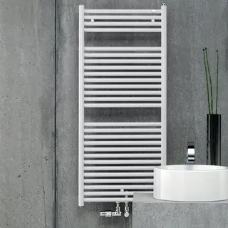 Zehnder Designheizkörper Troja 1760 x 600 mm 1028 W weiß Mittelventil