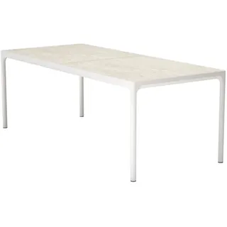 HOUE FOUR Ceramic Gartentisch rechteckig aus Keramik