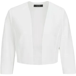 Vera Mont Damen Blazer-Jacke ohne Verschluss 36, Rohweiß