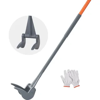 Vevor Palettenbrecher 137,2cm Lattenheber 907kg Tragfähigkeit Brechstangen Q235 Kohlenstoffstahl Abbruch-& Hebelstange inkl.Handschuhe Pallet Buster Universalkonstruktion