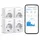 Smart-Home-Steckdose P110 Weiß 4 St.