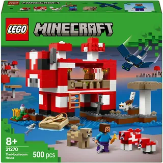 LEGO Minecraft Das Pilzkuh-Haus 21270