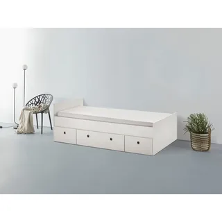 Arthur Berndt Stauraumbett Bente 1 97 x 70 x 204 cm Melamin weiß