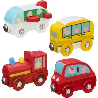 Peppa Pig 07215 Holz Mini Fahrzeuge Stil kann variieren