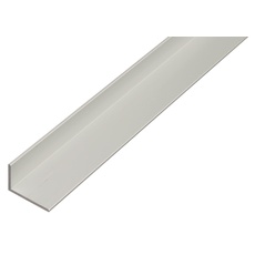 Alberts 470845 Winkelprofil | Aluminium, silberfarbig eloxiert | 2000 x 15 x 10 mm