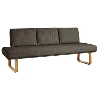 Dieter Knoll Sitzbank , Braun , Holz, Textil , Asteiche , Schichtholz , 224x92x78 cm , Emas, Dgm , Fußauswahl, Lederauswahl, Stoffauswahl, Typenauswahl, mit Rückenlehne, in verschiedenen Größen erhältlich , Esszimmer, Bänke, Sitzbänke, Sitzbänke mit Lehne