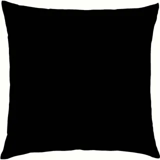Kissenbezug KAEPPEL "Uni Mako-Satin, 100% Baumwolle", schwarz, B:40cm L:80cm, Baumwolle, Obermaterial: 100% Baumwolle, Kissenbezüge, Kissenbezug, Kissenhülle in vielen schönen Farbtönen mit Reißverschluss