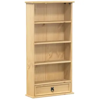 vidaXL Bücherregal 52 x 17,5 x 103 cm Naturfarben