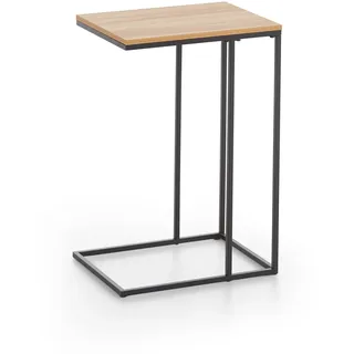 xonox.home Mid.you Couchtisch – Schwarz – Metall – 30x58x40 cm , FSC Mix , Wohnzimmer, Wohnzimmertische, Couchtische, Couchtische Metall