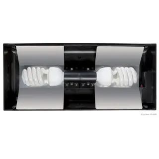Exo Terra Terrarium-Abdeckung Schwarz 45 x 9 x 20 cm