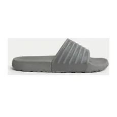Mens M&S Collection Pool Sliders - Grey, Grey - 6