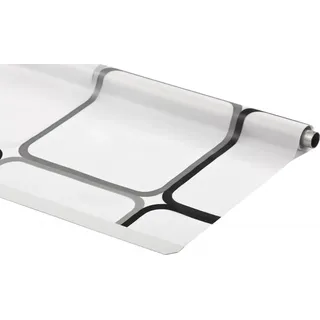 Ersatzrolle Halb-Kassetten Duschrollo 160x240 cm Quadro - Weiß