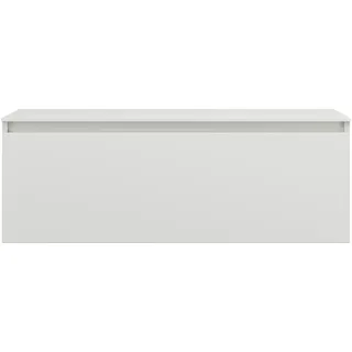 burgbad Lin20 Sideboard, 1 Auszug, 1000x487x360mm, USIQ100F5363, Farbe: Weiß Hochglanz