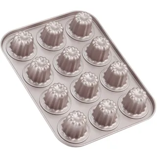 CHEFMADE Mini Canele Muffinform 12er