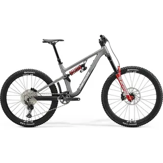 Merida One-Sixty FR 800 Enduro M Silk Gunmetal Grey White, Alurahmen, RockSho...