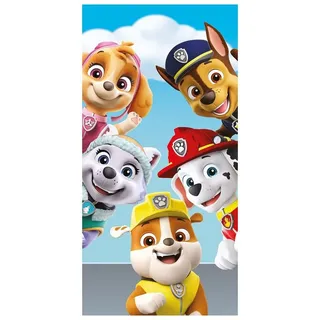 Paw Patrol Handtuch 70 x 140 cm blau