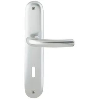 HOPPE Langschildgarnitur Tôkyô F2 OB Grau/Silber 1710/273P
