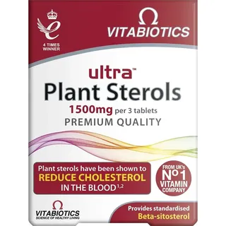 Vitabiotics Ultra Plant Sterols 500mg, 30 tabletek