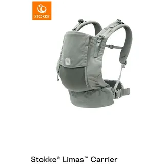 Stokke Babytrage , Jadegrün , Kunststoff , Rückentragefunktion, Hüfttragefunktion, Bauchtragefunktion, gepolsterter Schultergurt , Baby on Tour, Babytragen & Tragetücher