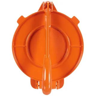 Ibili Tortillapresse 20 cm aus Aluminium, orange