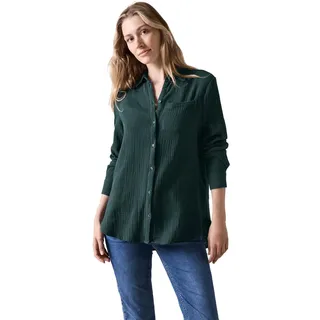 CECIL Damen B344980 Musselin-Bluse, fir Green, M